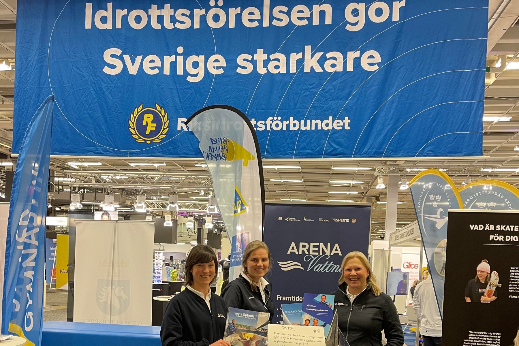 image: Seglingen medverkade på Träffpunkt Idrott