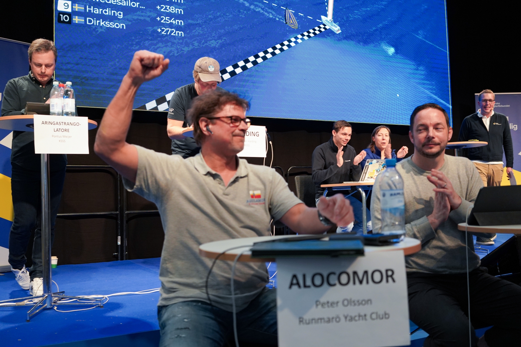 image: Alocomor/Peter Olsson svensk mästare i e-segling
