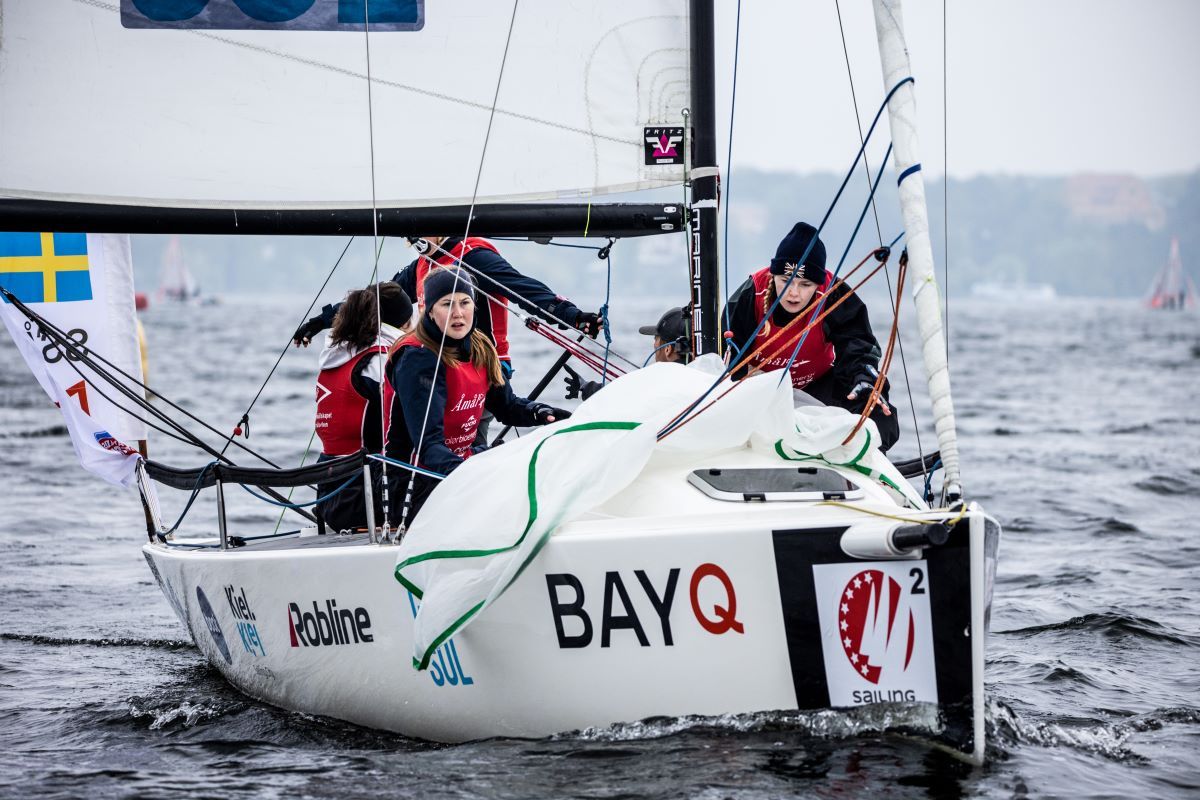 image: Åmålsviken till final i Women’s Sailing Champions League