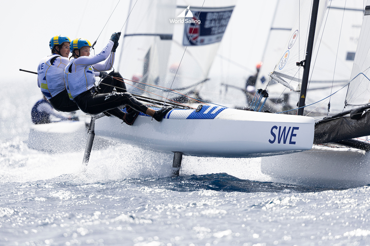 image: Tre svenska besättningar jagar medalj på för-OS