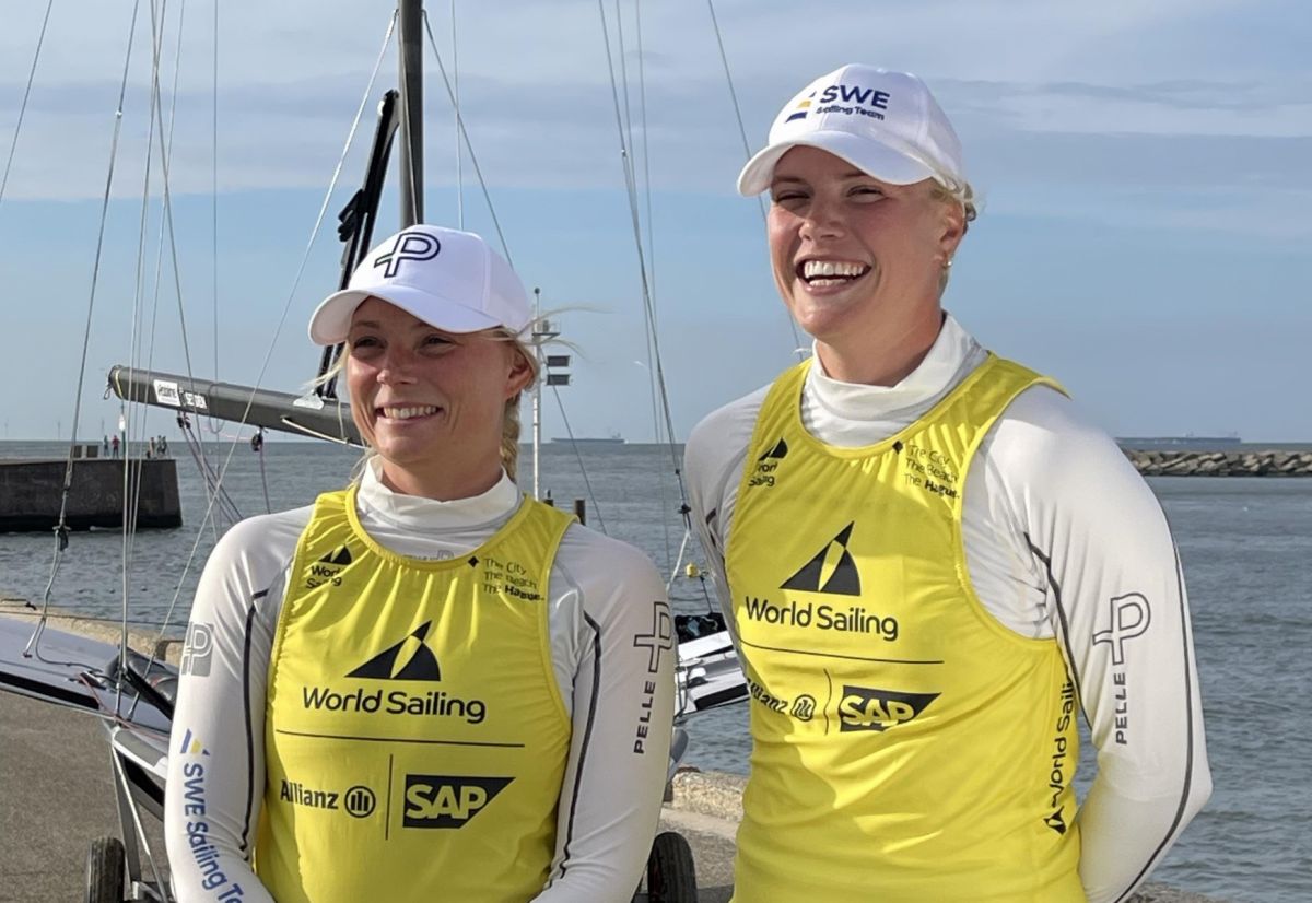 image: VM-guld till Vilma och Rebecca
