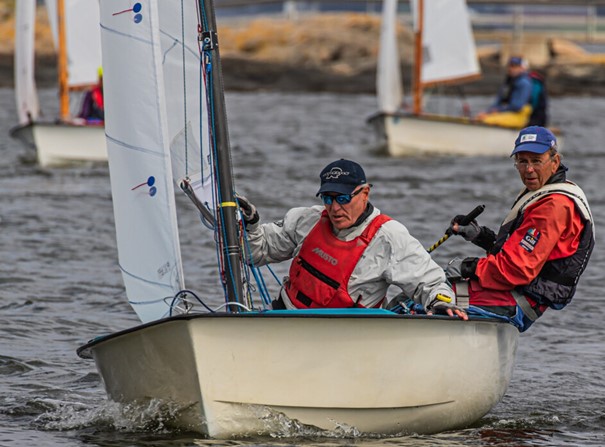 image: Härlig fajt om medaljerna på SM i Trissjolle