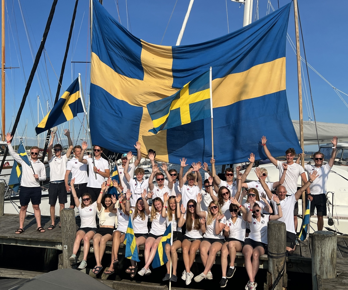 image: Silver och brons på E-jolle VM