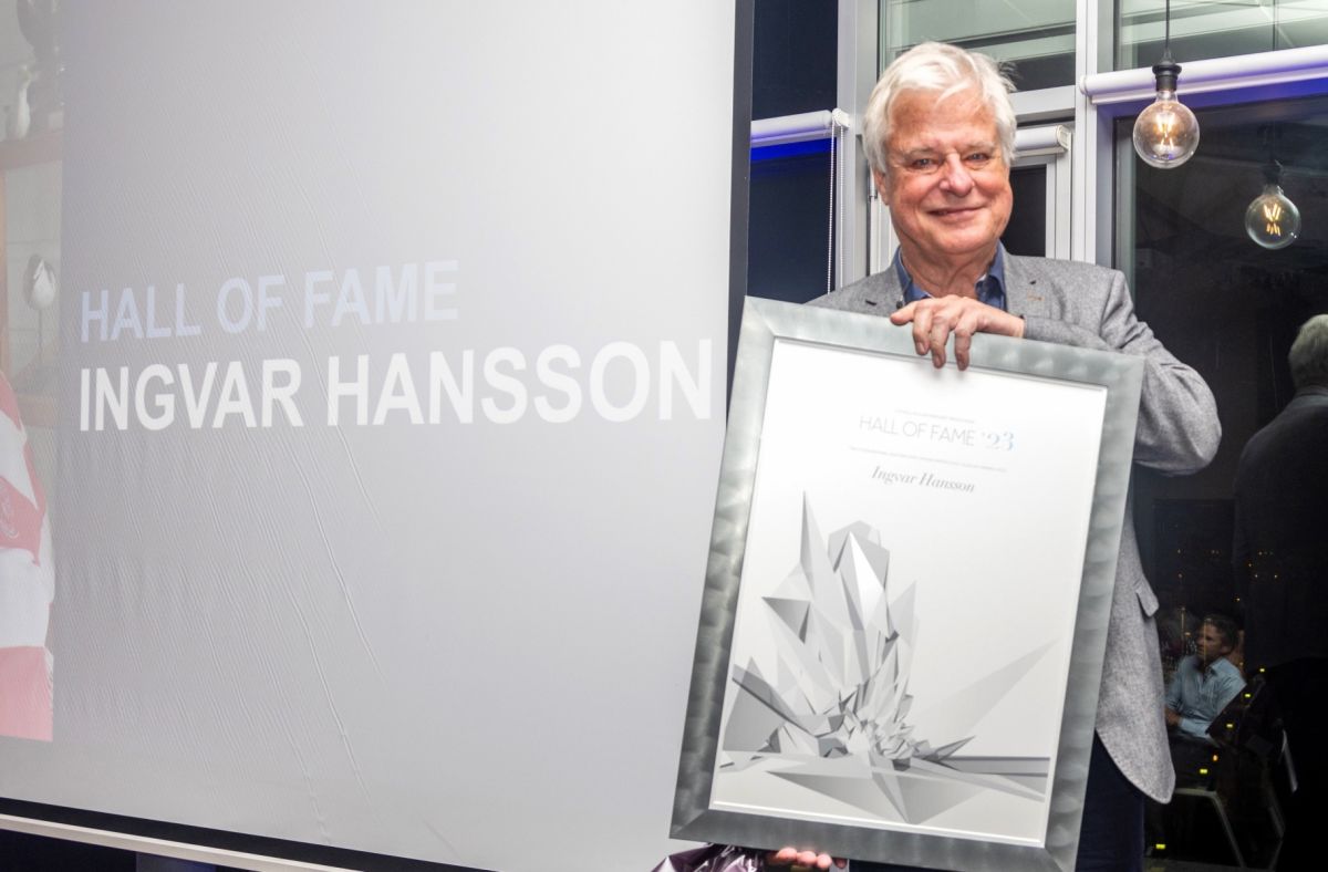 image: Ingvar Hansson invald i Hall of Fame