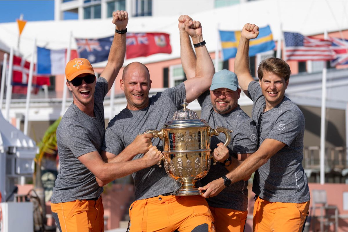 image: Berntsson tog tredje Bermuda Gold Cup segern i Matchracing 