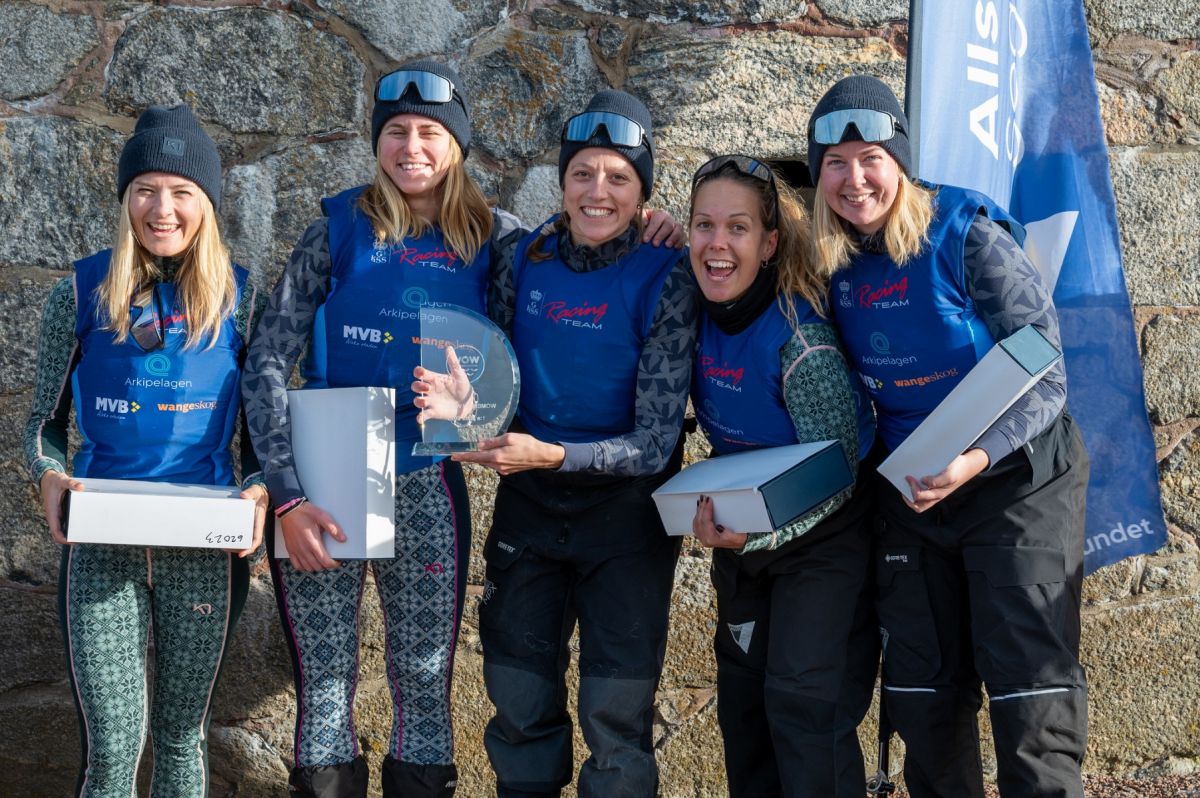 image: Team Beata Törneman, GKSS, vann Women on Water