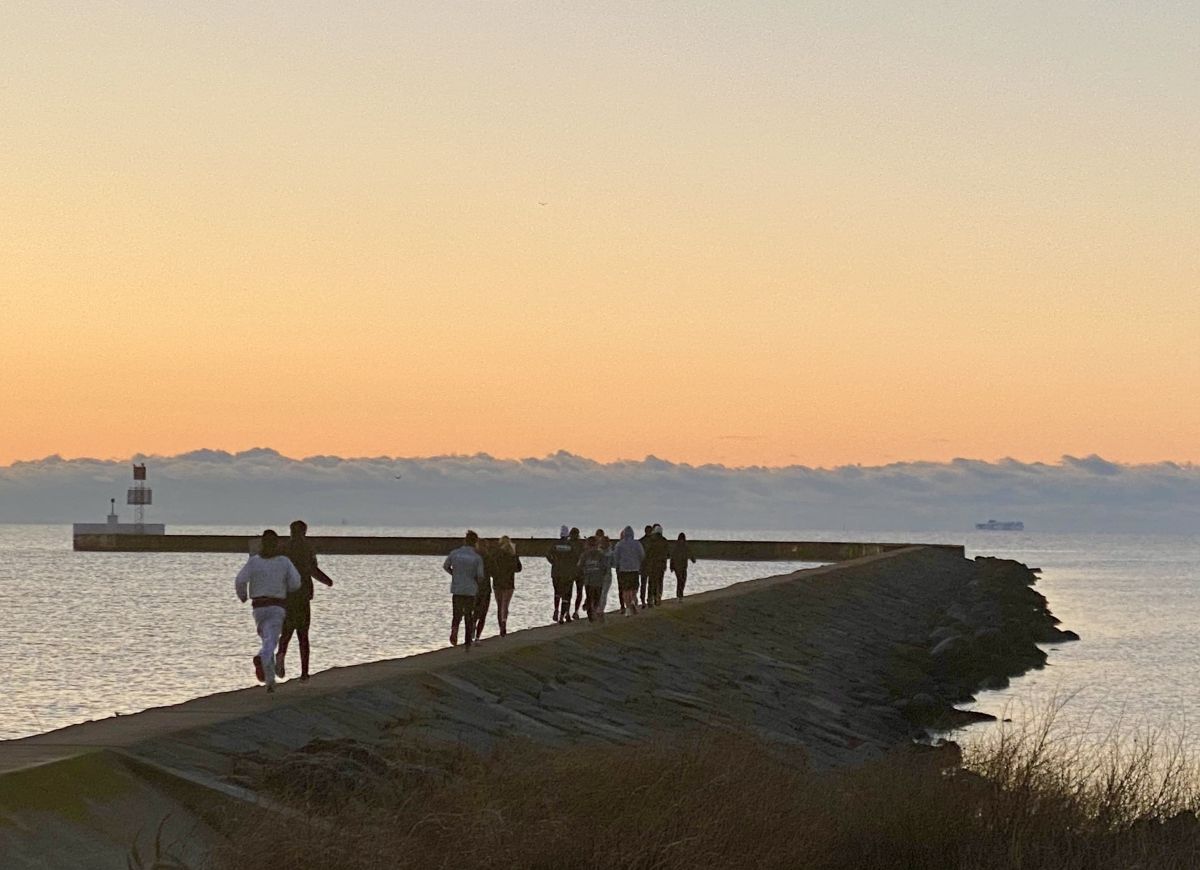 image: Samling med nordiska UVM laget i Höllviken