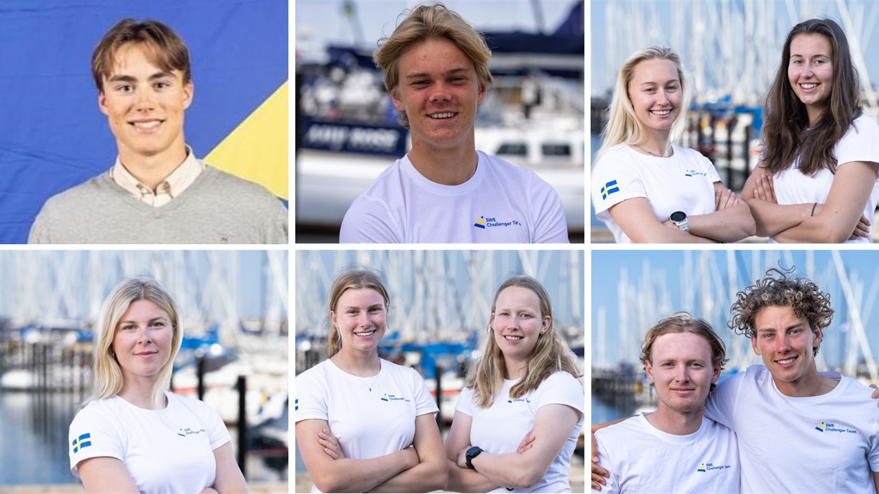 image: Nio lovande ungdomar i Olympisk seglingsoffensiv