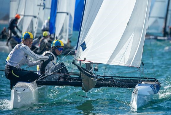 image: Starkt svenskt Nacra-VM 