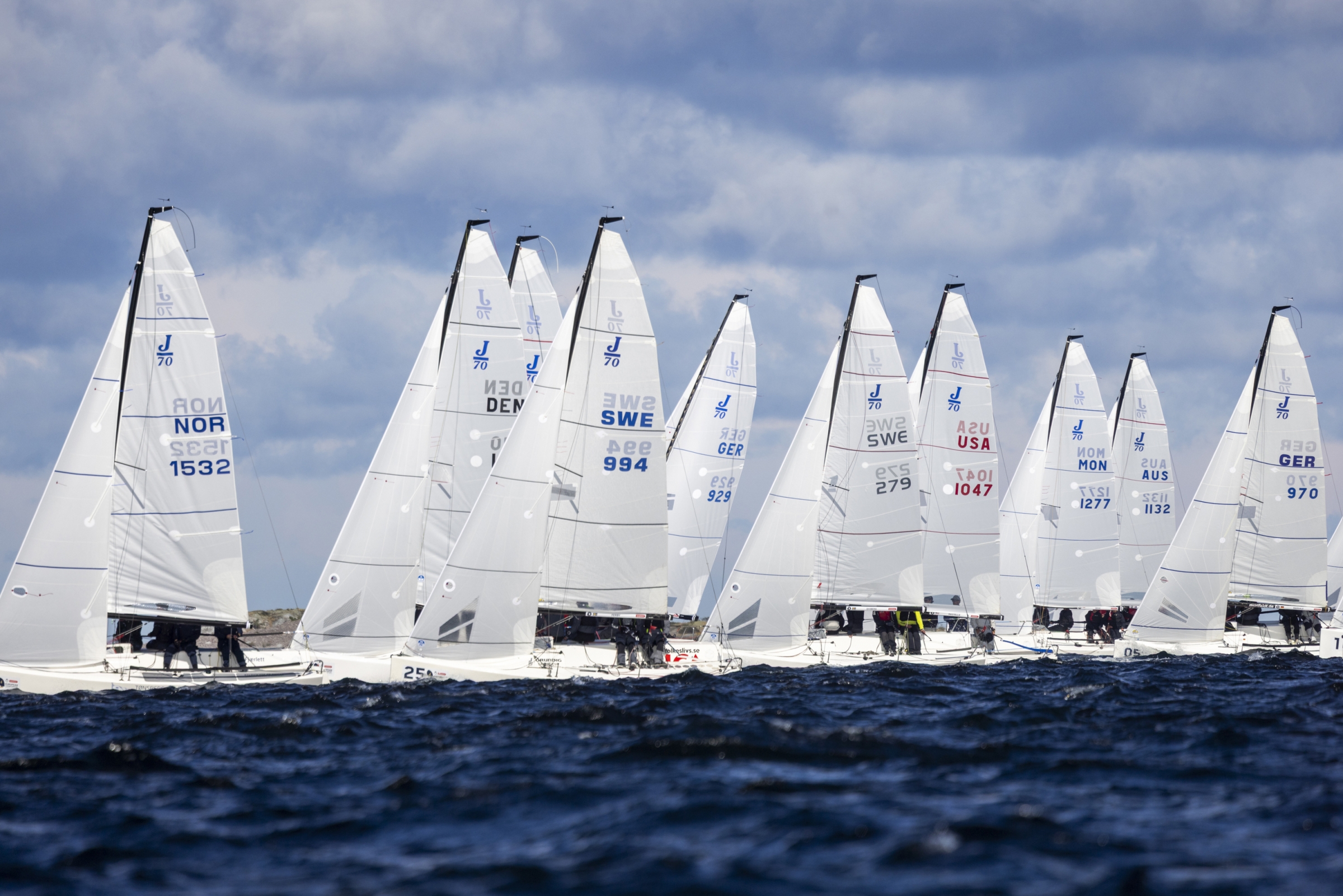image: J/70 EM startar idag på  Sandhamn