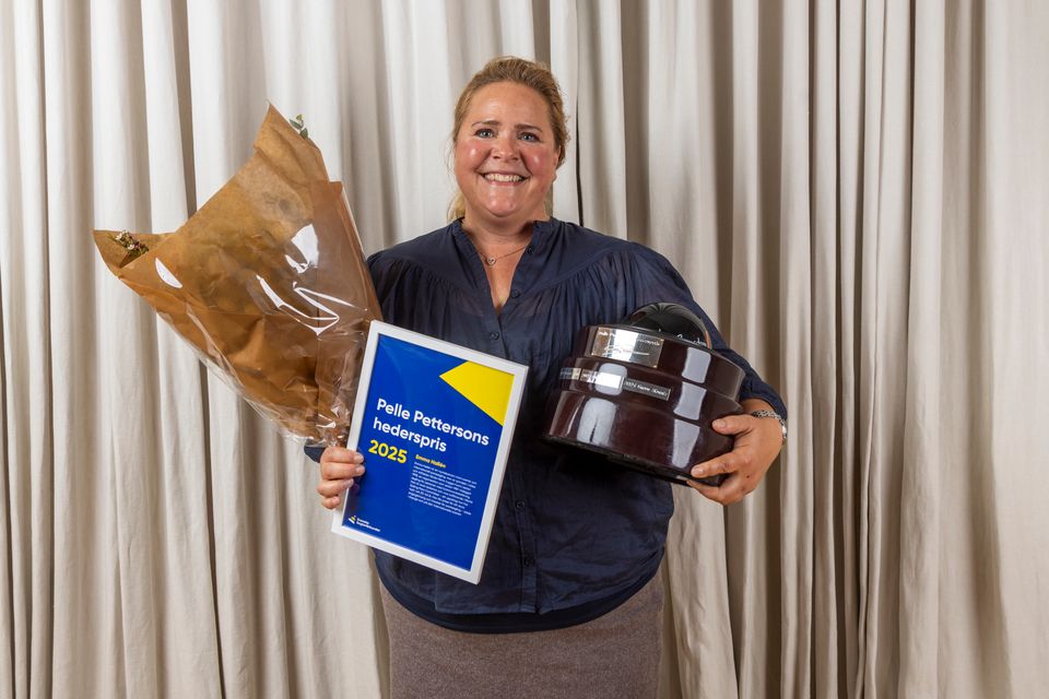 image: Emma Hallén får årets Pelle P-pris