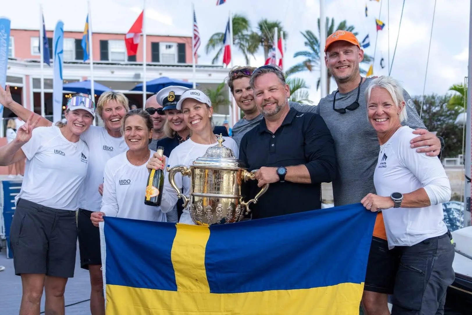 image: Svensk dubbelseger i matchracing i Bermuda Gold Cup