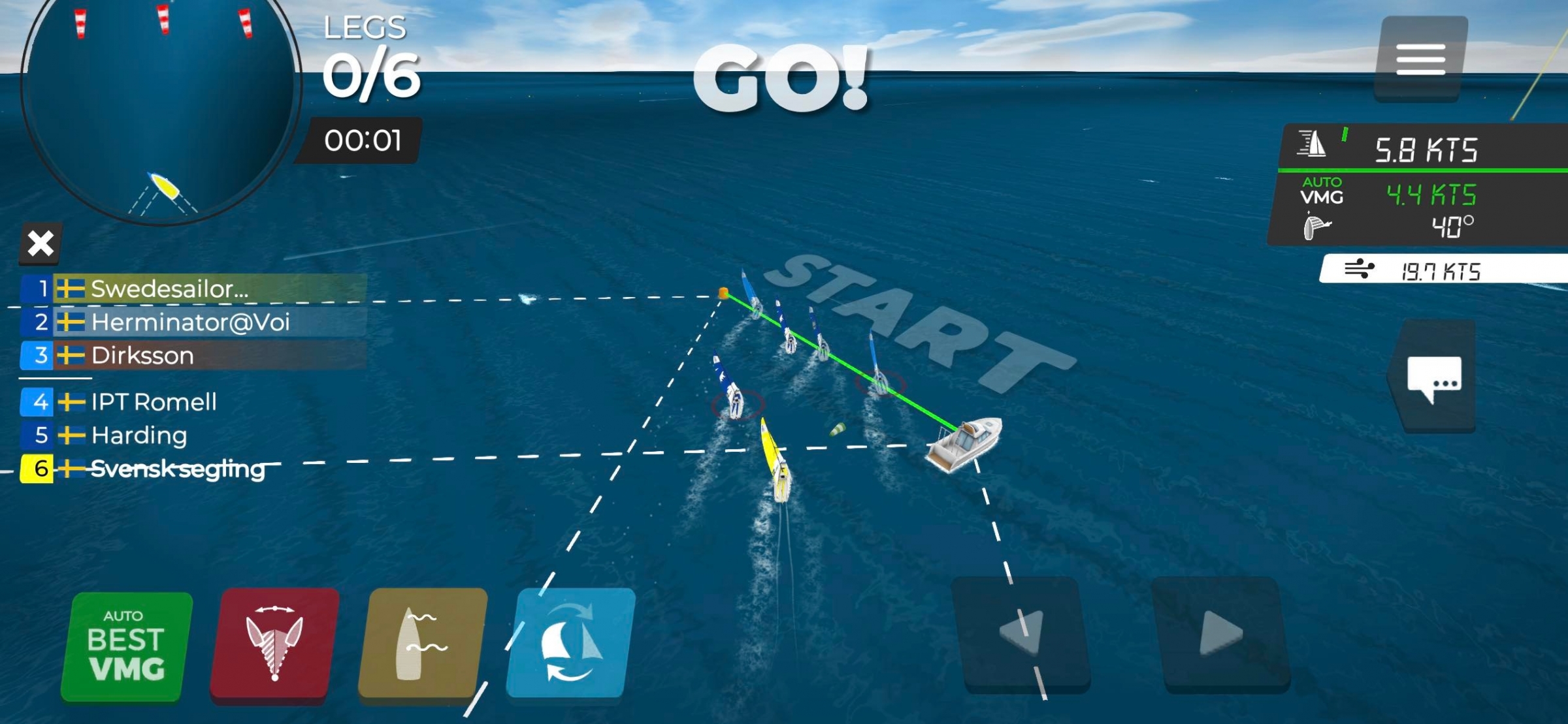 image: Dags för deltävling 2 i SM i e-segling